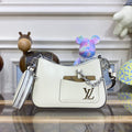 LV M20999 Louis Vuitton Marellini Bag Epi Leather White - Default Title - View 1