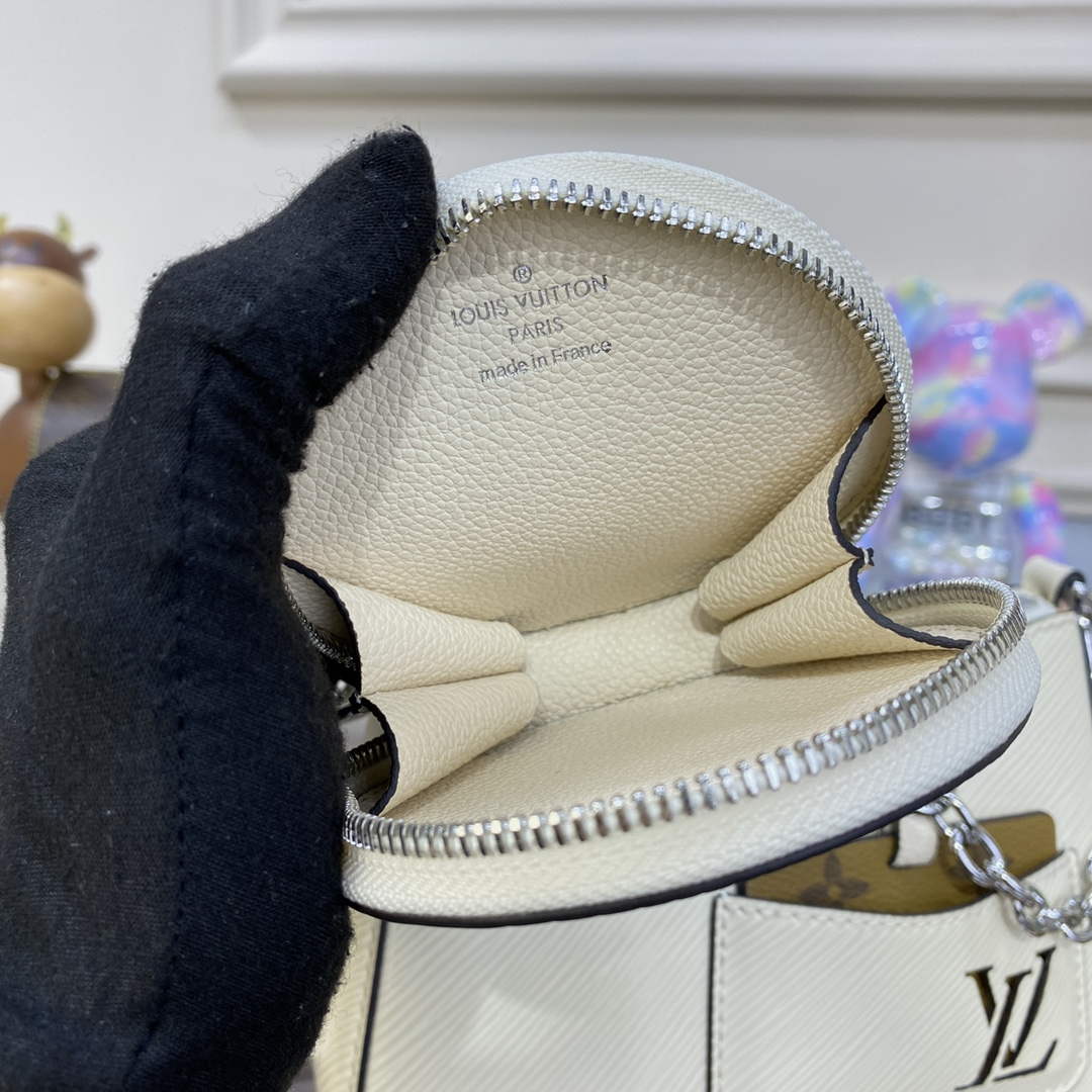 LV M20999 Louis Vuitton Marellini Bag Epi Leather White - Default Title - View 6