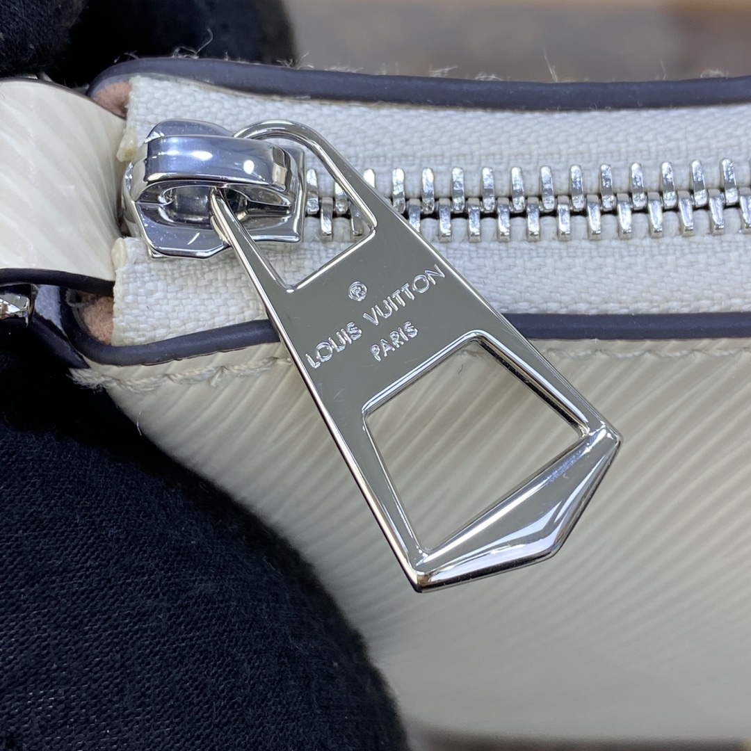 LV M20999 Louis Vuitton Marellini Bag Epi Leather White - Default Title - View 7