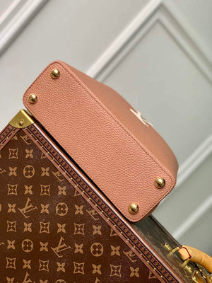 LV M21045 Louis Vuitton Capucines BB Handbag Trianon Pink / Greige - Default Title - View 4