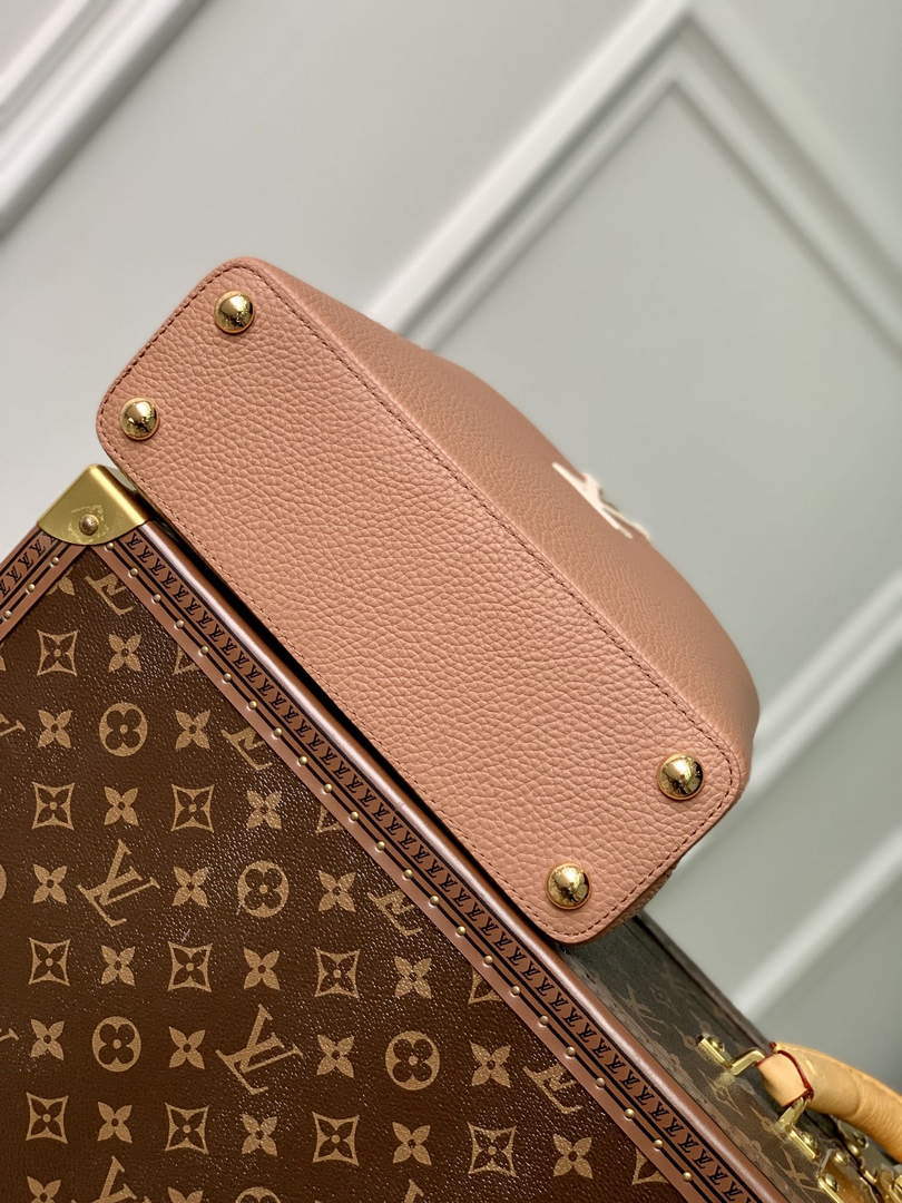 LV M21045 Louis Vuitton Capucines BB Handbag Trianon Pink / Greige - Default Title - View 4