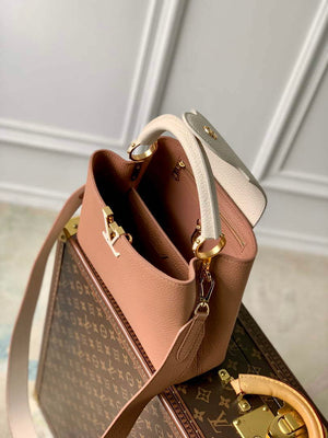LV M21045 Louis Vuitton Capucines BB Handbag Trianon Pink / Greige - Default Title - View 8