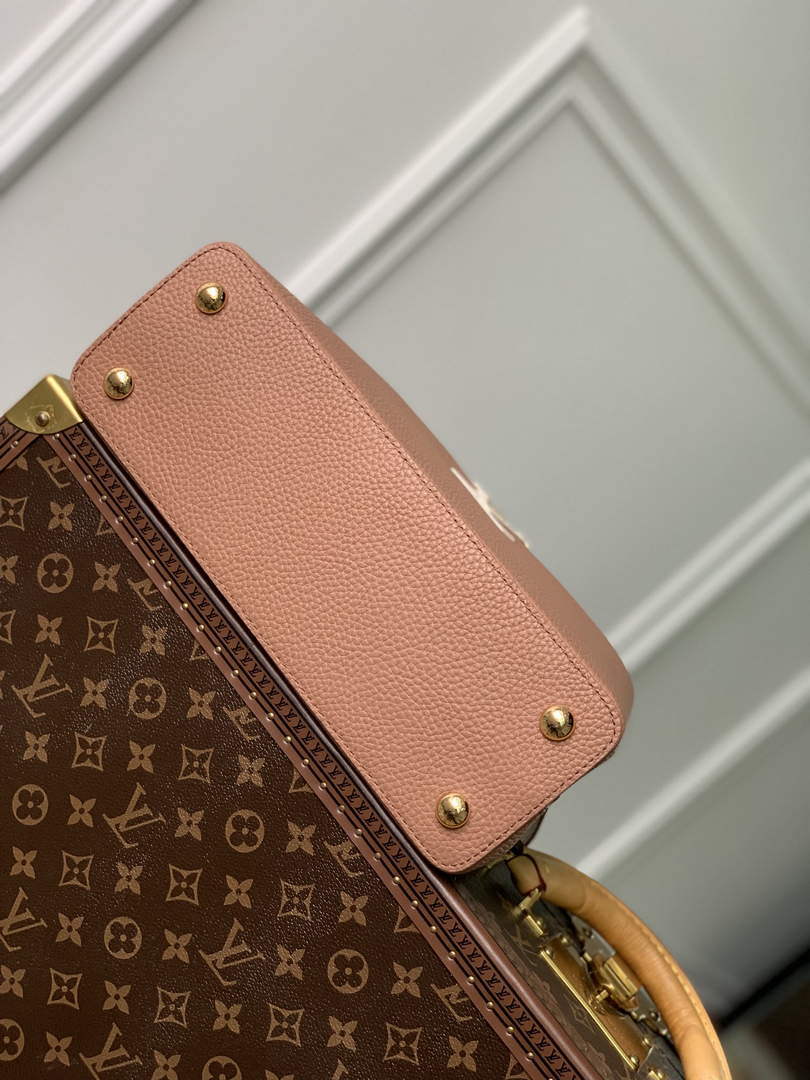 LV M21045 Louis Vuitton Capucines MM Bag Trianon Pink / Greige - Default Title - View 4