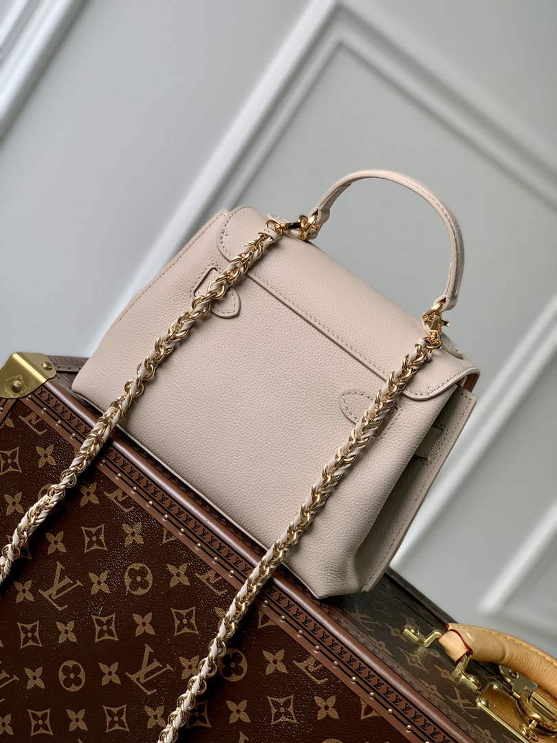 LV M21052 Louis Vuitton Lockme Ever Mini Handbag Greige - Default Title - View 3