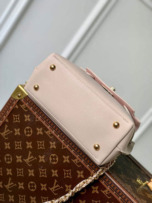 LV M21052 Louis Vuitton Lockme Ever Mini Handbag Greige - Default Title - View 4