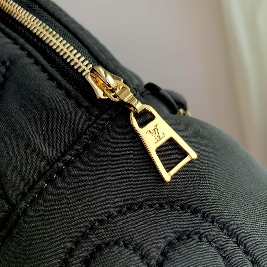 LV M21060 Louis Vuitton Palm Springs Mini Backpack Black - Default Title - View 5