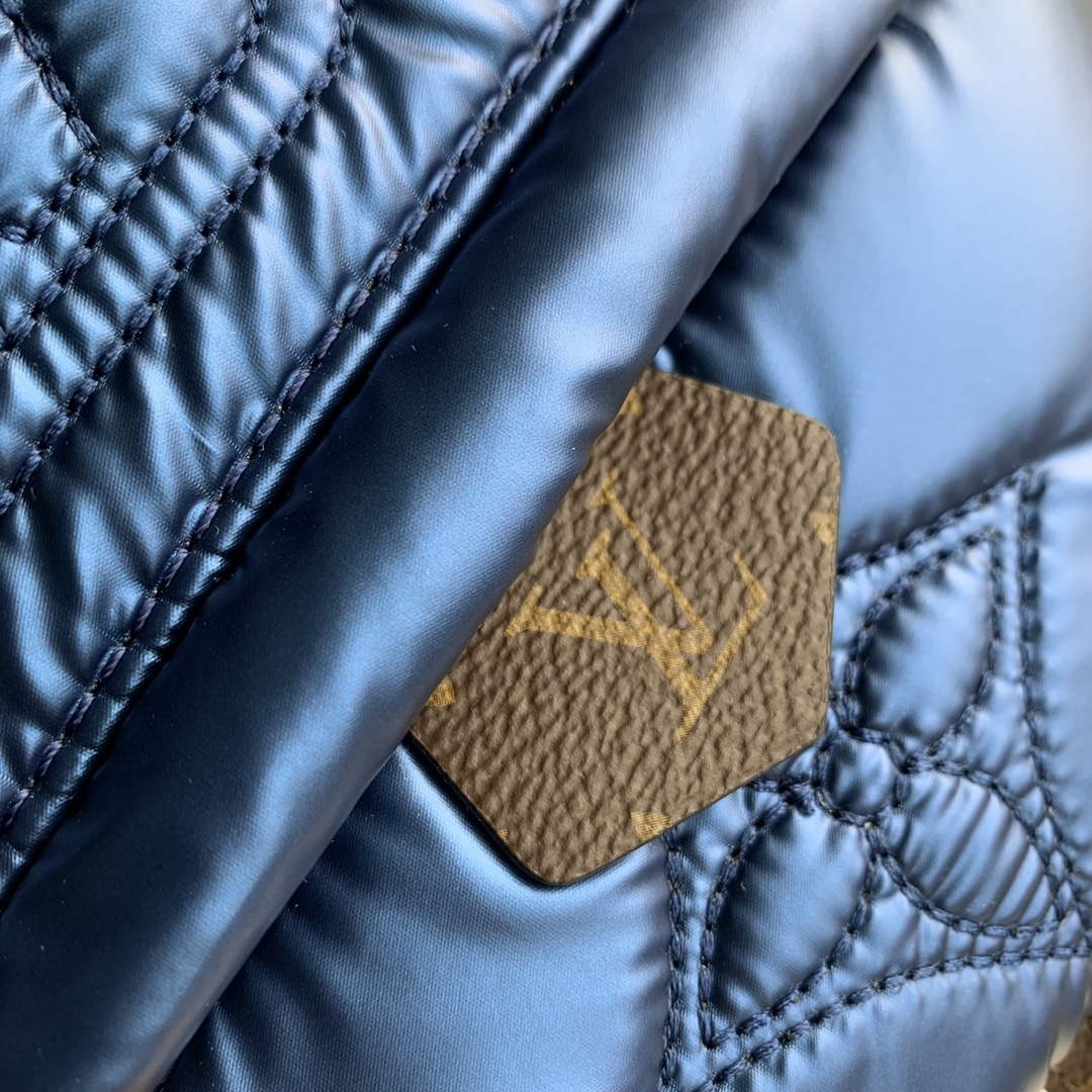 LV M21060 Louis Vuitton Palm Springs Mini Backpack Navy Blue - Default Title - View 5