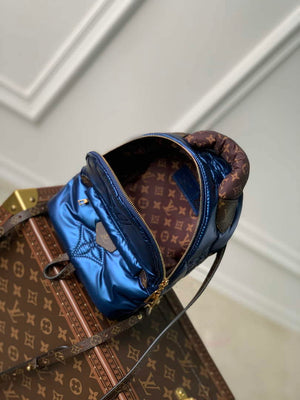 LV M21060 Louis Vuitton Palm Springs Mini Backpack Navy Blue - Default Title - View 8