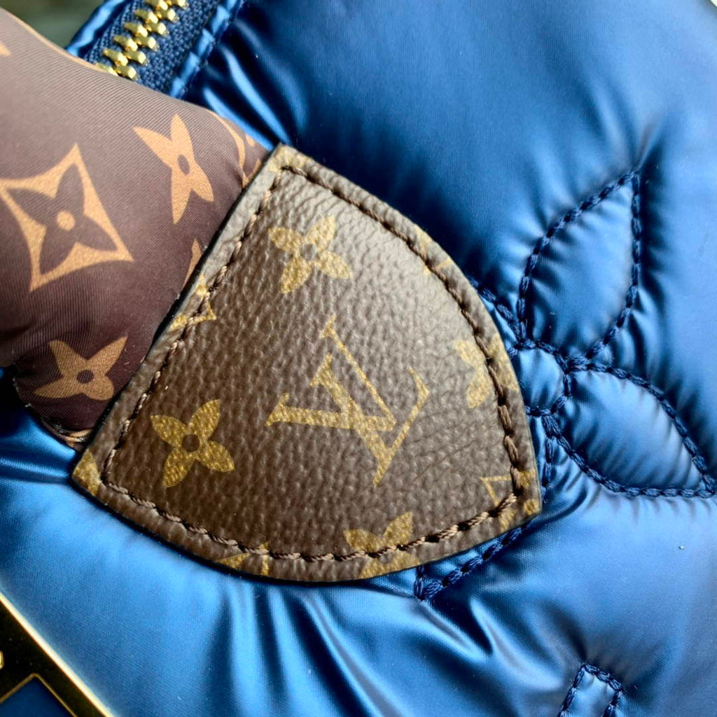 LV M21061 Louis Vuitton Speedy Bandouliere 25 Handbag Navy Blue