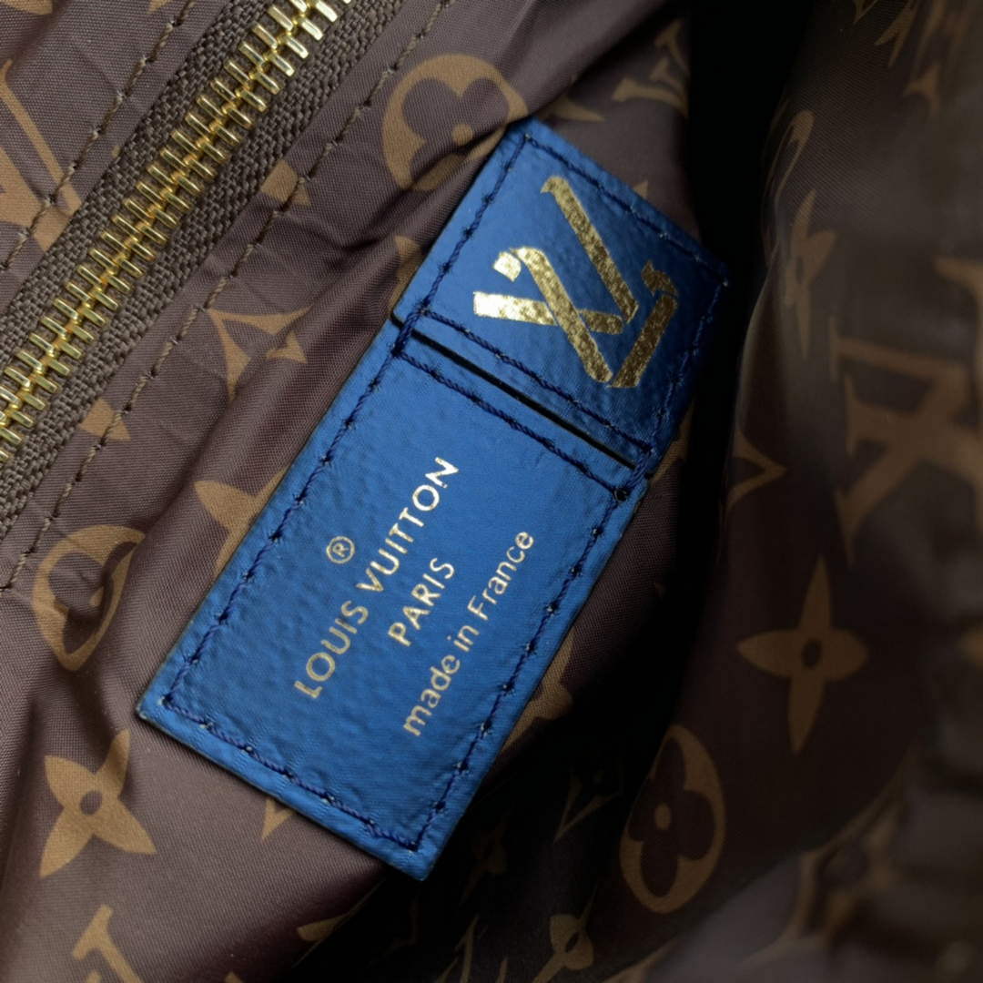 LV M21061 Louis Vuitton Speedy Bandouliere 25 Handbag Navy Blue - Default Title - View 8