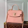 LV M21088 Louis Vuitton Lockme Ever Mini Rose Trianon Pink - Default Title - View 1