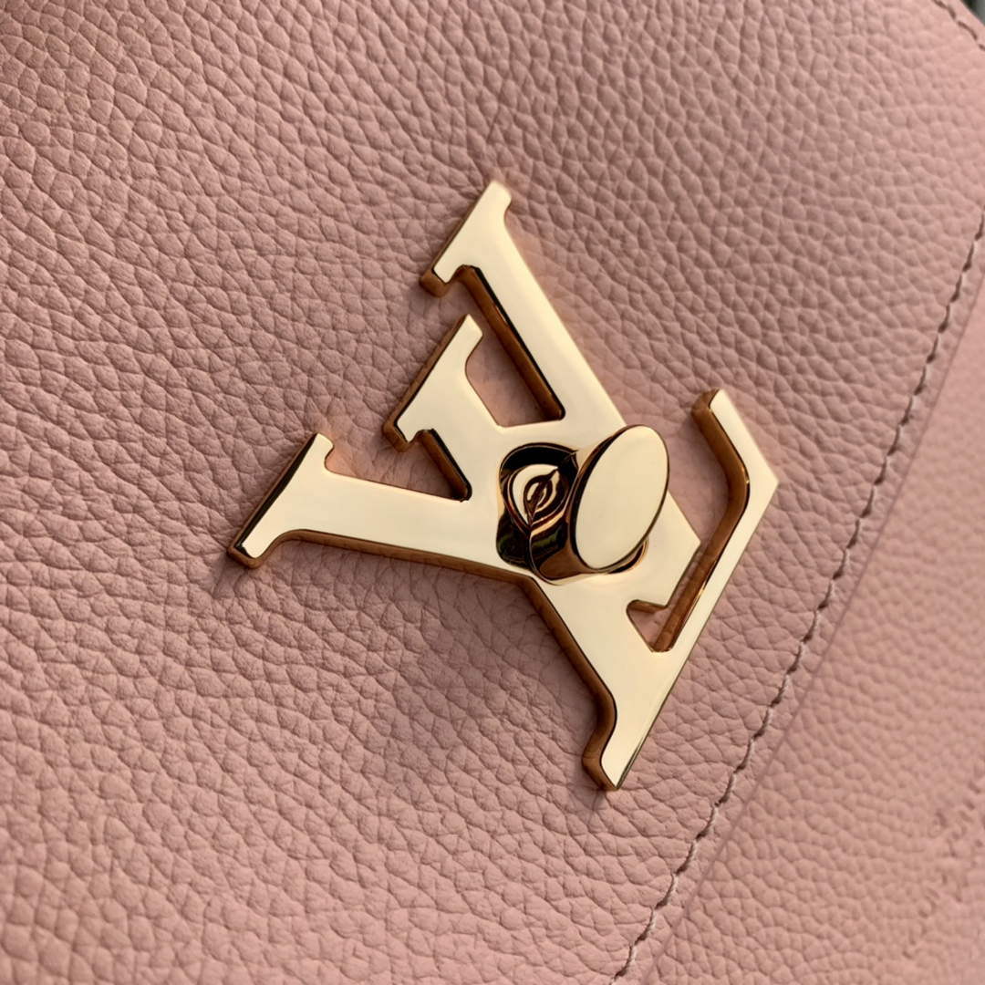 LV M21088 Louis Vuitton Lockme Ever Mini Rose Trianon Pink - Default Title - View 5