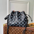 LV M21107 Louis Vuitton Bella Tote Bag Black - Default Title - View 1