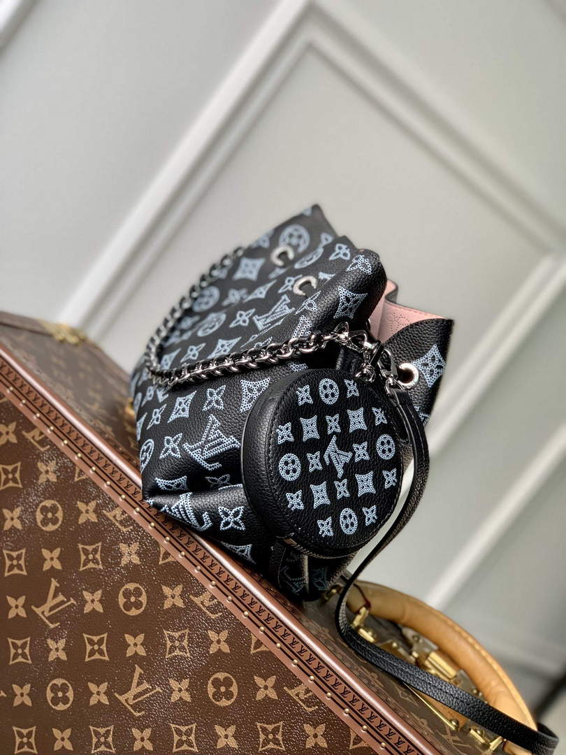LV M21107 Louis Vuitton Bella Tote Bag Black - Default Title - View 3
