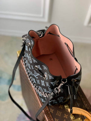 LV M21107 Louis Vuitton Bella Tote Bag Black - Default Title - View 8