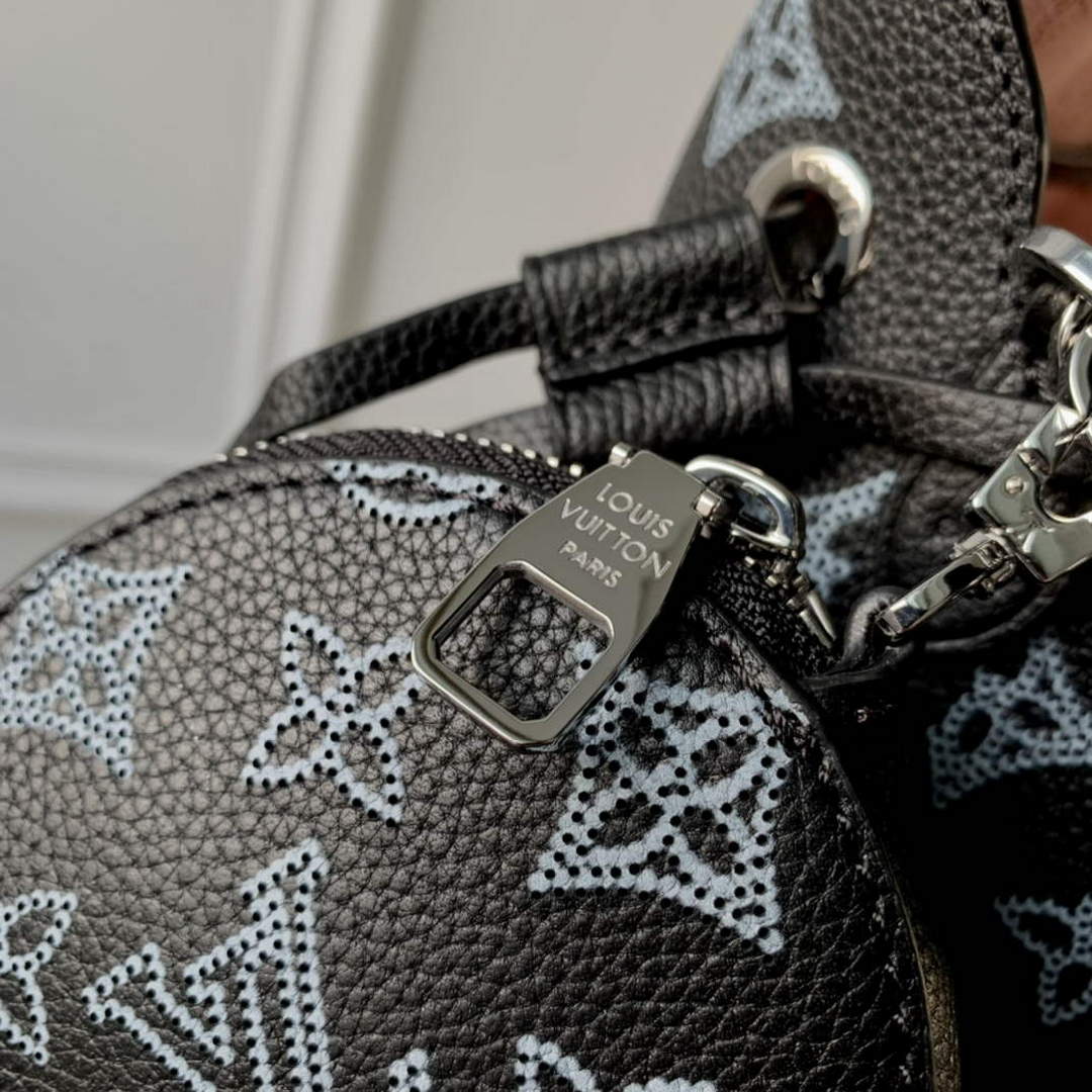 LV M21107 Louis Vuitton Bella Tote Bag Black - Default Title - View 9