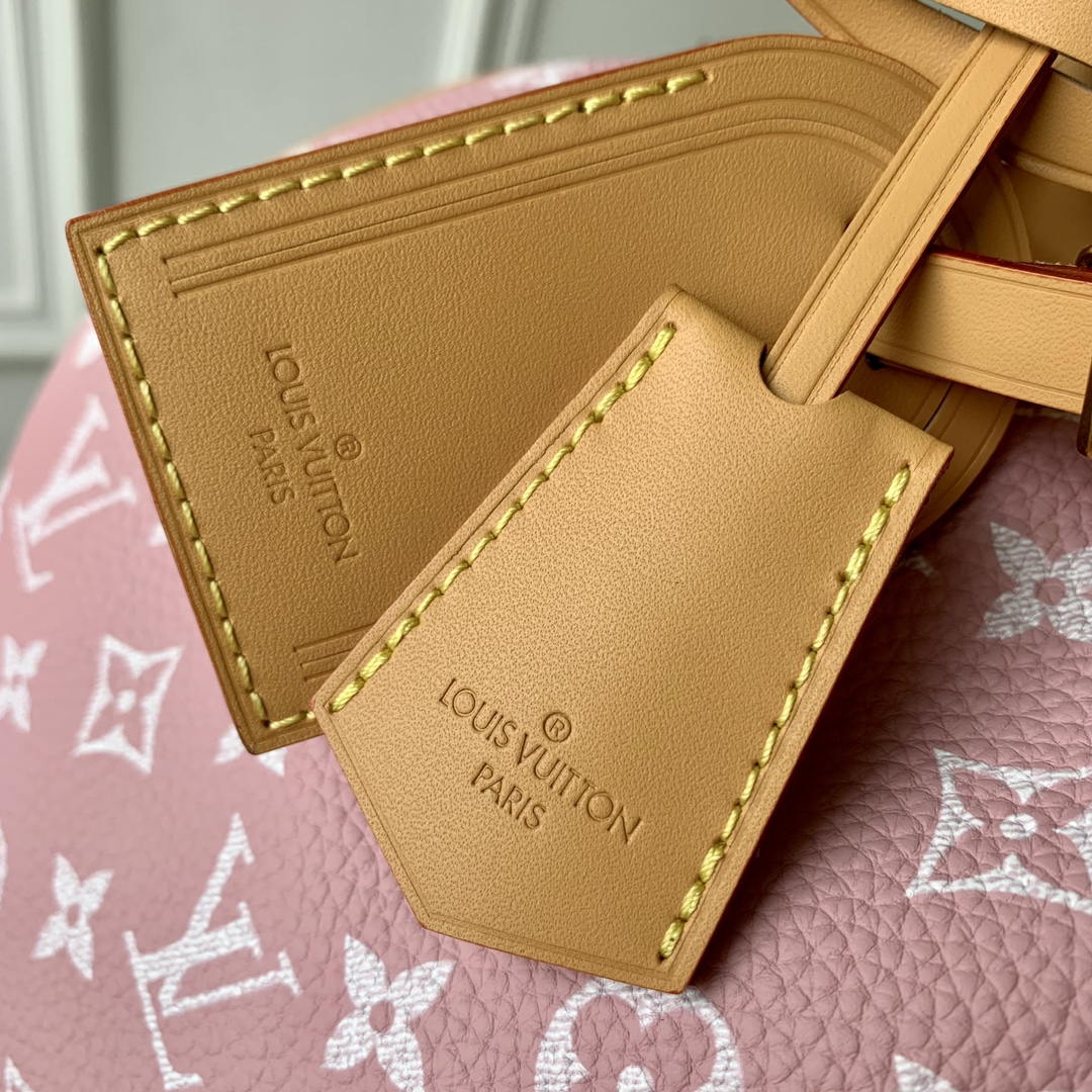 LV M21108 Louis Vuitton Speedy P9 Bandoulière 30 Bag Monogram Leather Pink