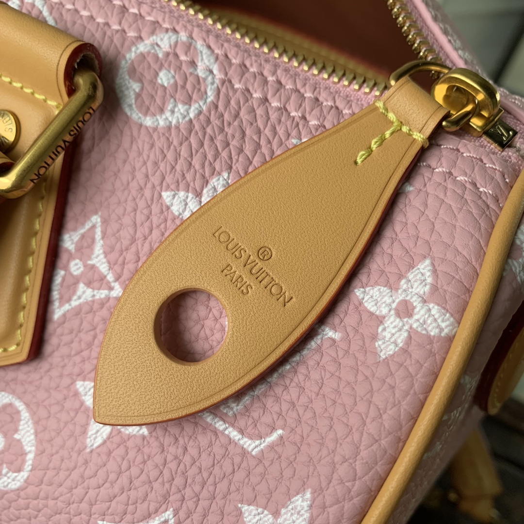 LV M21108 Louis Vuitton Speedy P9 Bandoulière 30 Bag Monogram Leather Pink
