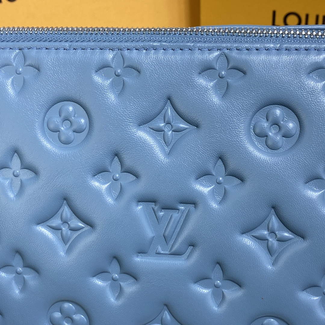 LV M21197 Louis Vuitton Coussin PM Bag haze blue - Default Title - View 6