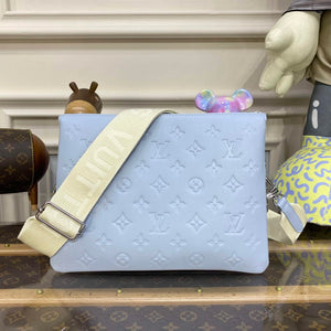 LV M21197 Louis Vuitton Coussin PM Bag Ice Blue - Default Title - View 1