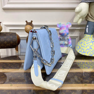 LV M21197 Louis Vuitton Coussin PM Bag Ice Blue - Default Title - View 3