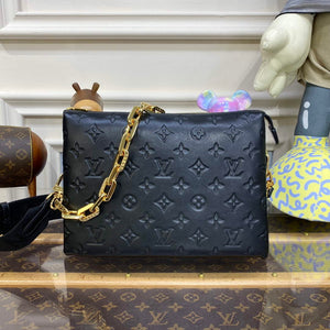 LV M21260 Louis Vuitton Coussin PM Bag Black - Default Title - View 1