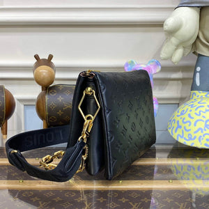 LV M21260 Louis Vuitton Coussin PM Bag Black - Default Title - View 3