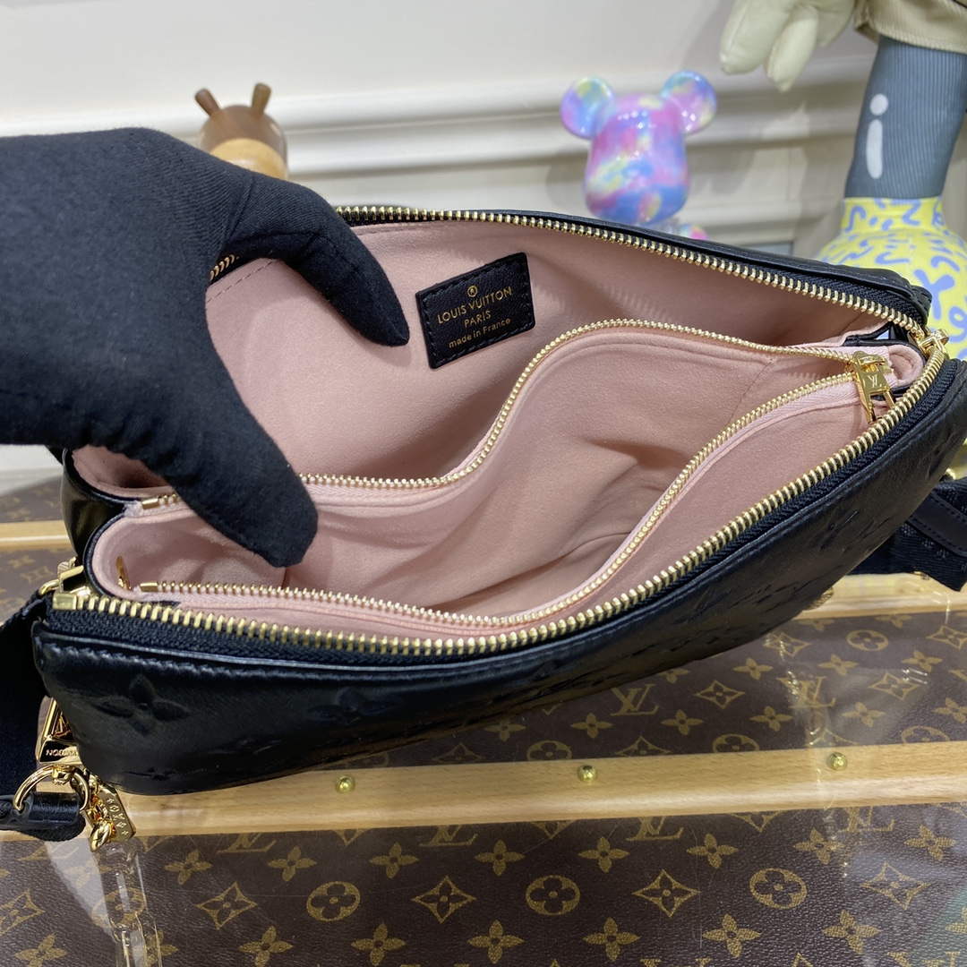 LV M21260 Louis Vuitton Coussin PM Bag Black - Default Title - View 9