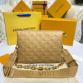 LV M21261 Louis Vuitton Coussin PM Bag Apricot - Default Title - View 1