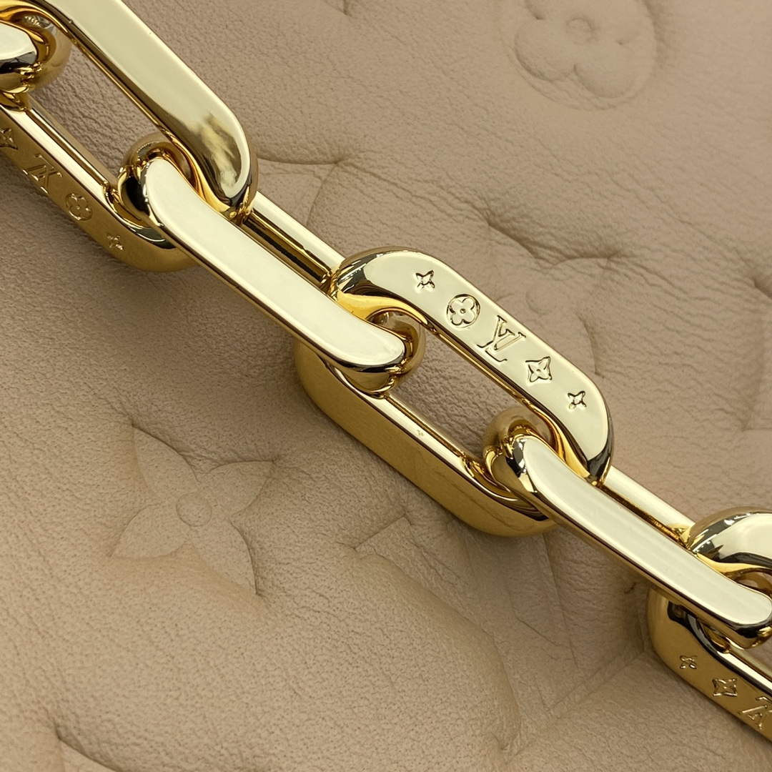 LV M21261 Louis Vuitton Coussin PM Bag Apricot - Default Title - View 6