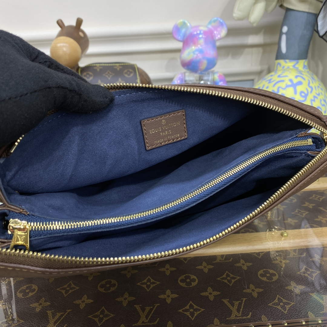 LV M21263 Louis Vuitton Coussin PM Bag Taupe Brown - Default Title - View 9