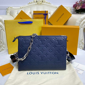 LV M21282 Louis Vuitton Coussin PM Bag Marine Blue - Default Title - View 3