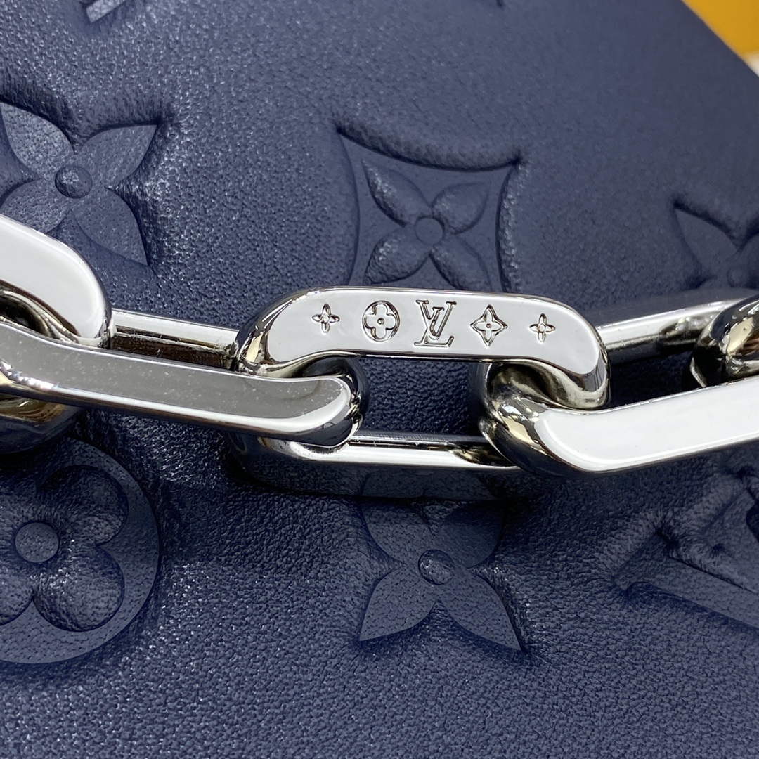 LV M21282 Louis Vuitton Coussin PM Bag Marine Blue - Default Title - View 6