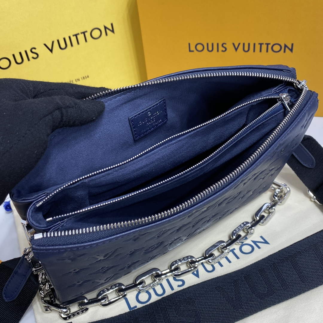 LV M21282 Louis Vuitton Coussin PM Bag Marine Blue - Default Title - View 8