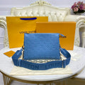 LV M21282 Louis Vuitton Coussin PM Bag navy blue - Default Title - View 1