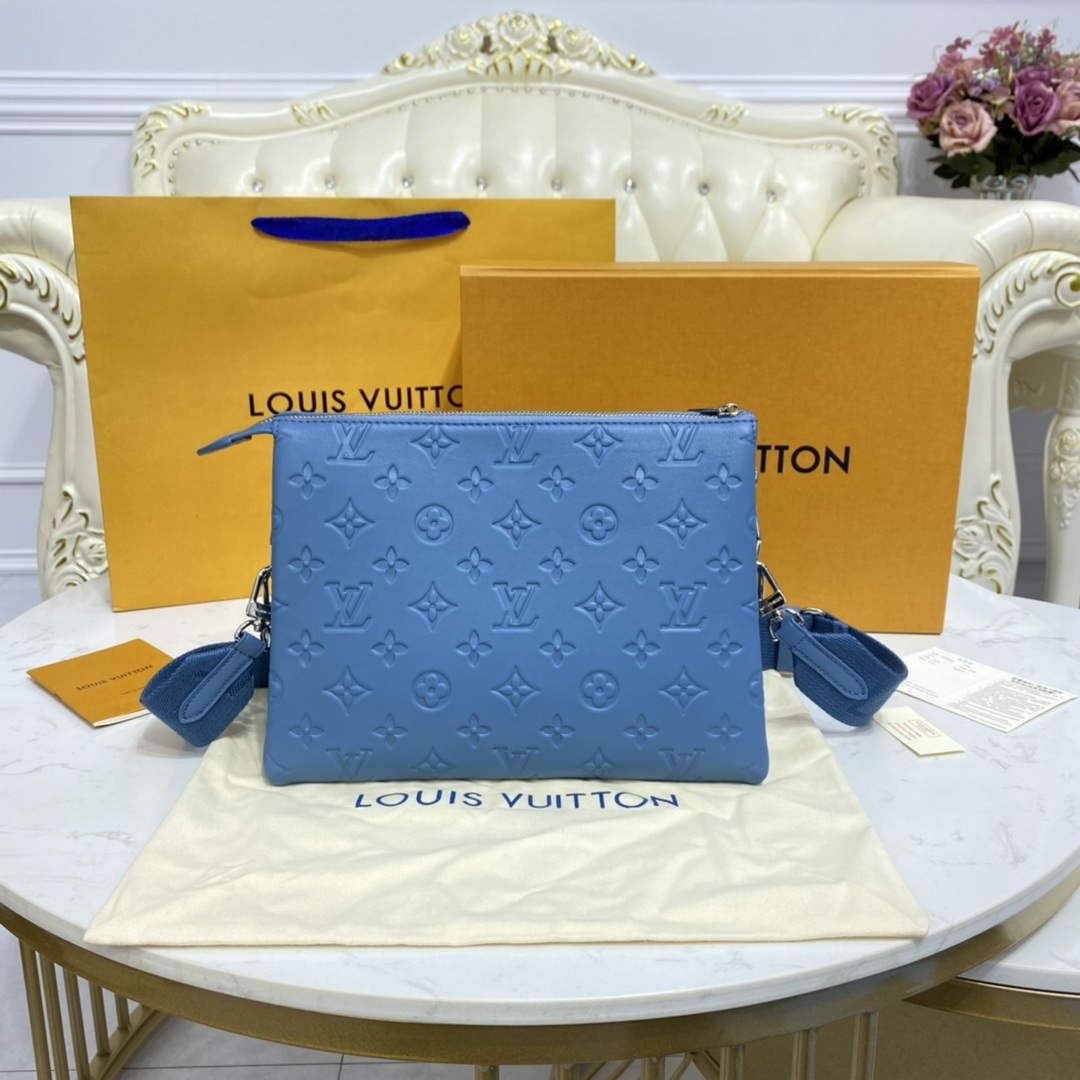 LV M21282 Louis Vuitton Coussin PM Bag navy blue - Default Title - View 3