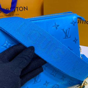 LV M21282 Louis Vuitton Coussin PM Bag Turquoise blue - Default Title - View 5