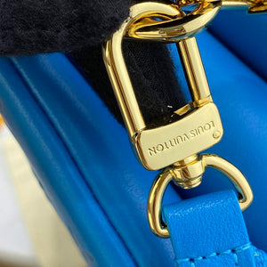 LV M21282 Louis Vuitton Coussin PM Bag Turquoise blue - Default Title - View 7