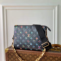 LV M21353 Louis Vuitton Coussin PM Handbag Navy Blue - Default Title - View 1
