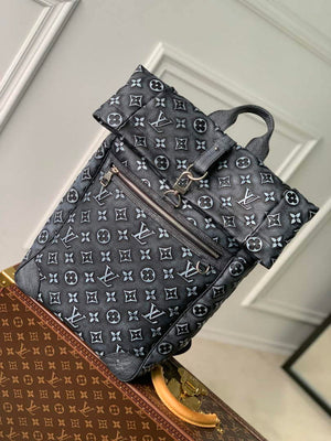 LV M21359 Louis Vuitton Roll Top Backpack Charcoal - Default Title - View 1