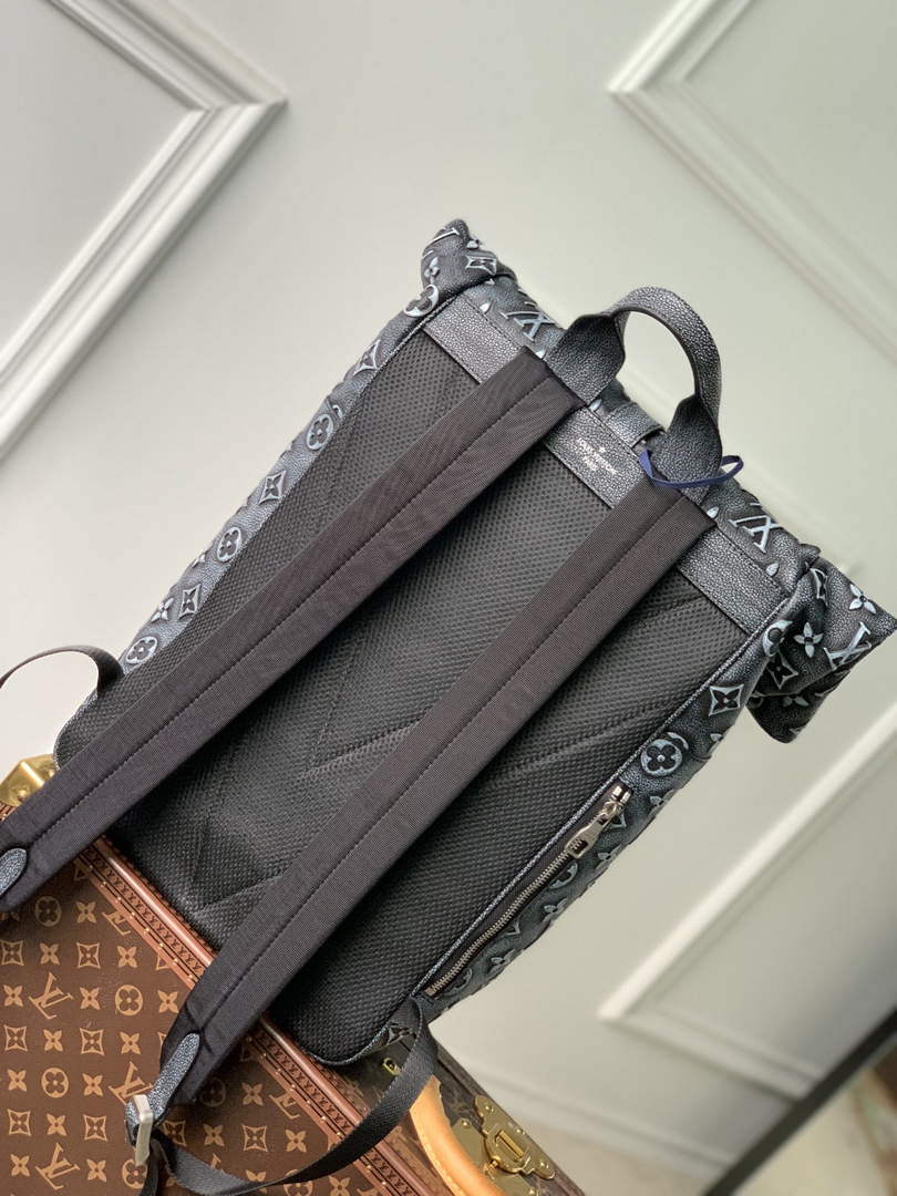 LV M21359 Louis Vuitton Roll Top Backpack Charcoal - Default Title - View 2