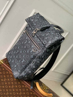 LV M21359 Louis Vuitton Roll Top Backpack Charcoal - Default Title - View 3