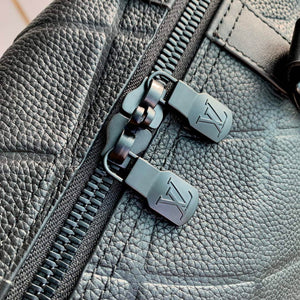 LV M21382 Louis Vuitton Keepall Bandouliere 50 Bag Black - Default Title - View 6