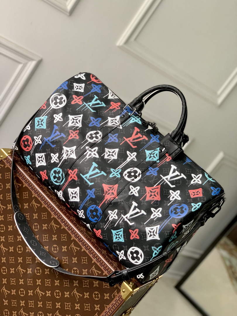 LV M21384 Louis Vuitton Keepall Bandouliere 50 Bag - Default Title - View 2