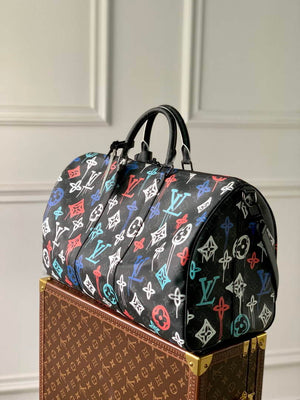 LV M21384 Louis Vuitton Keepall Bandouliere 50 Bag - Default Title - View 3