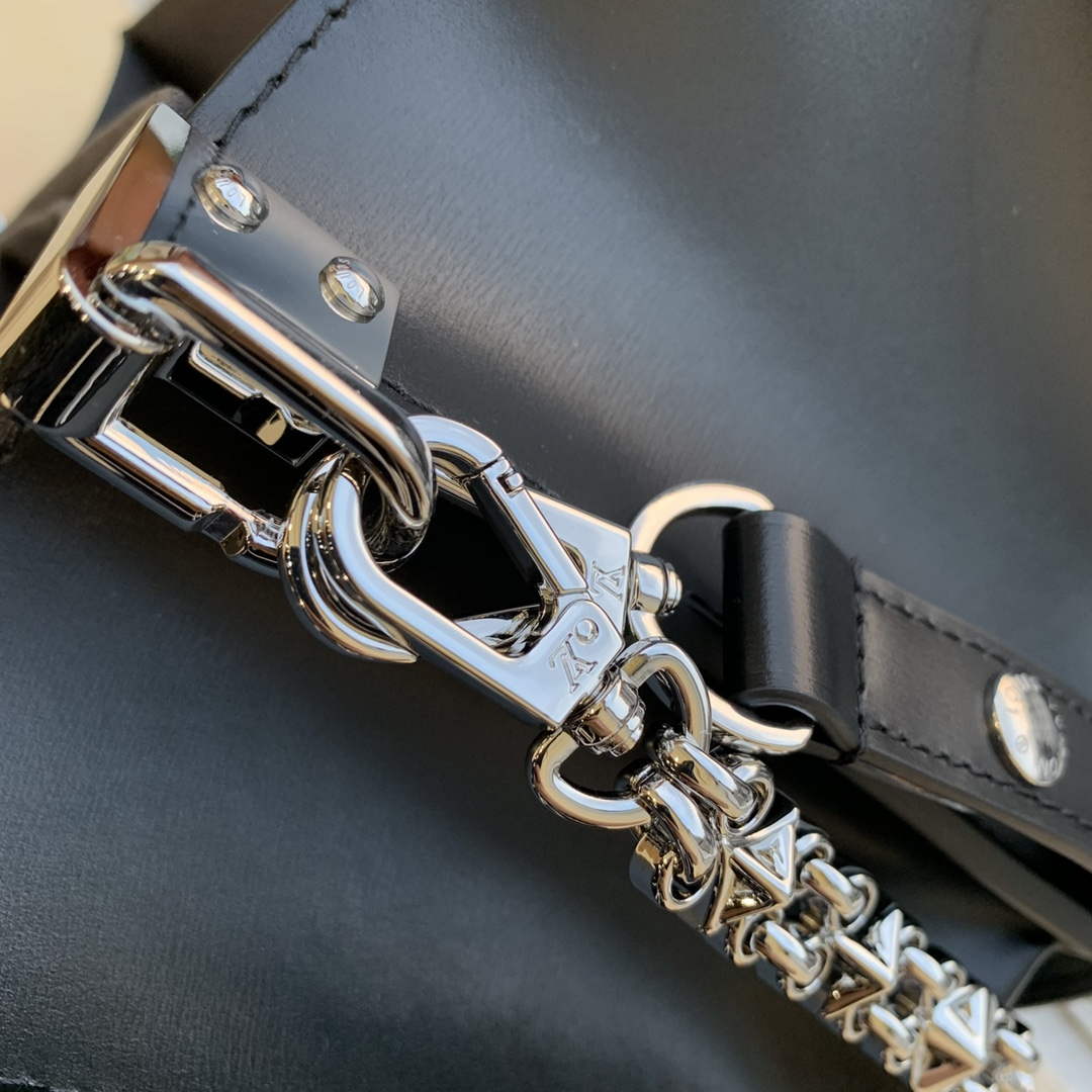 LV M21458 Louis Vuitton Dauphine MM Bag Grey - Default Title - View 6