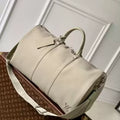 LV M21536 Louis Vuitton Keepall Bandouliere 50 Keepall Bandouli¨¨re LV Aerogram Khaki - Default Title - View 1