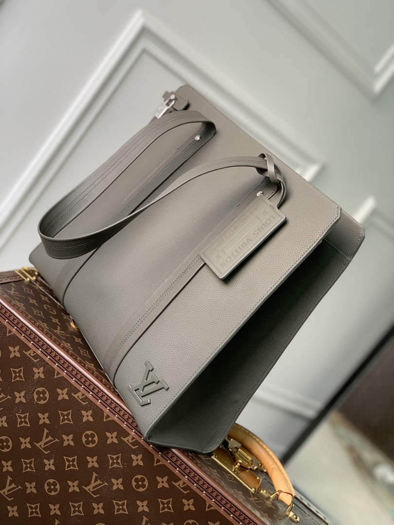 LV M21542 Louis Vuitton Takeoff Tote Bag Khaki - Default Title - View 3