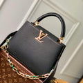 LV M21641 Louis Vuitton Capucines BB Handbag Black - Default Title - View 1
