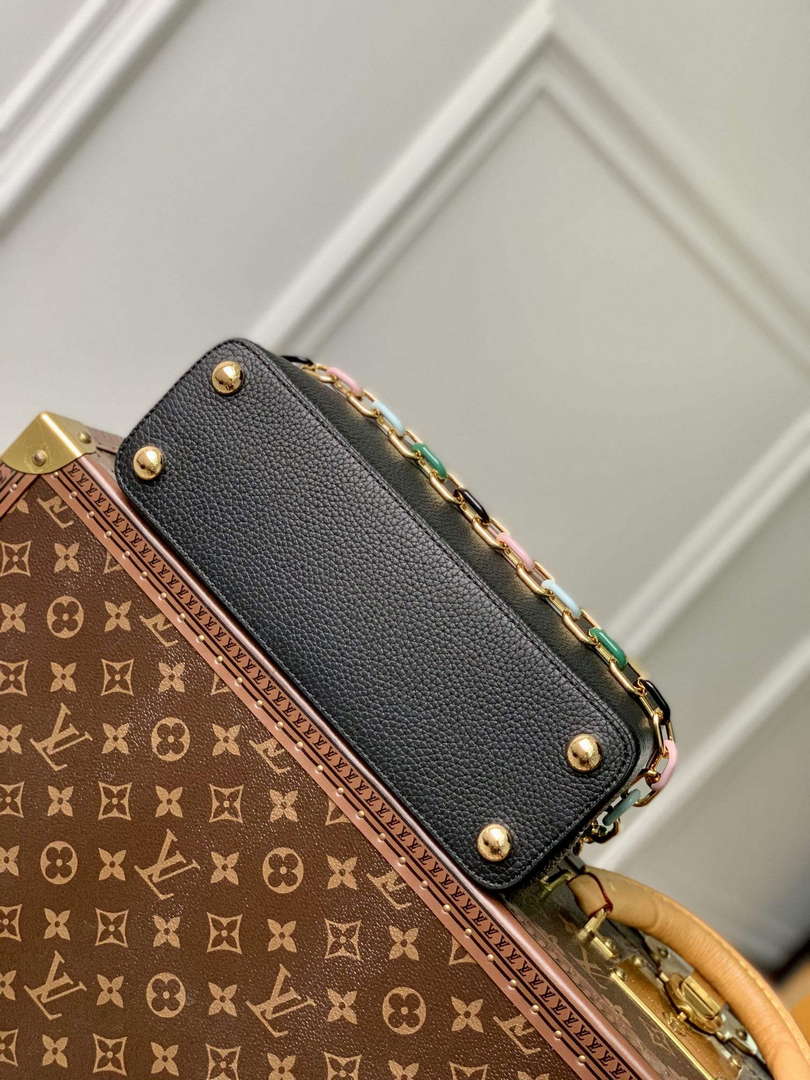LV M21641 Louis Vuitton Capucines BB Handbag Black - Default Title - View 4